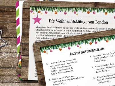 Schneggi und Spatzl: Der Adventskalender für wertvolle Zeit mit Kindern. 2 Kalender gewinnen!